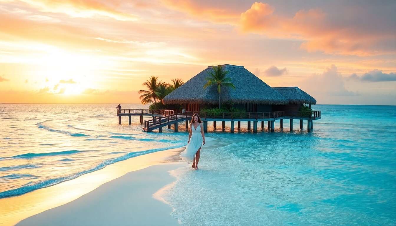 évasion paradisiaque sur une île idyllique