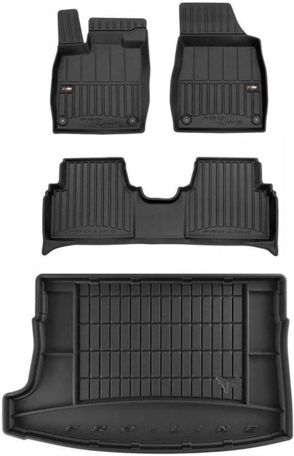 Tapis De Sol Caoutchouc 3D Pour BYD Seal U (2024+) - Kit Complet Plancher + Coffre, Antidérapant, Protection Max