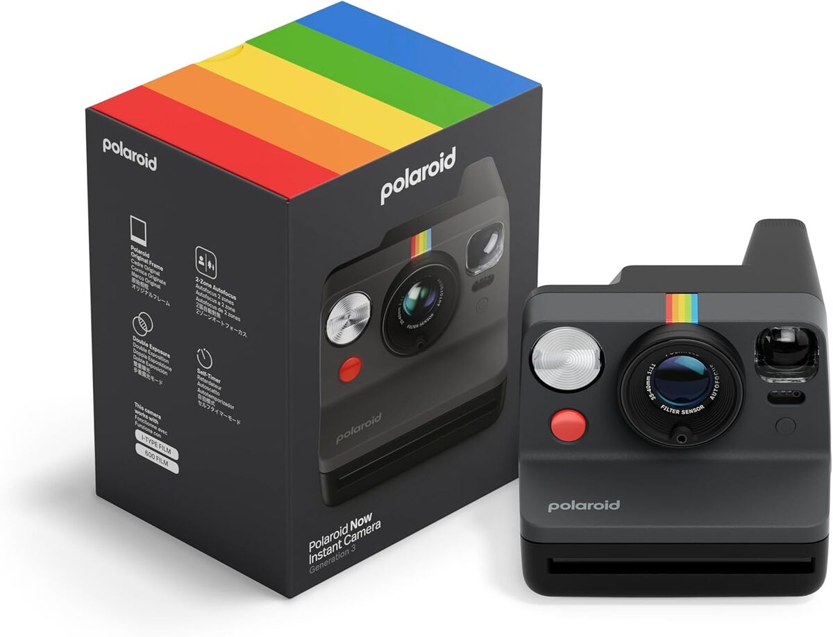 Test : polaroid Now Generation 3, l'appareil photo instantané noir