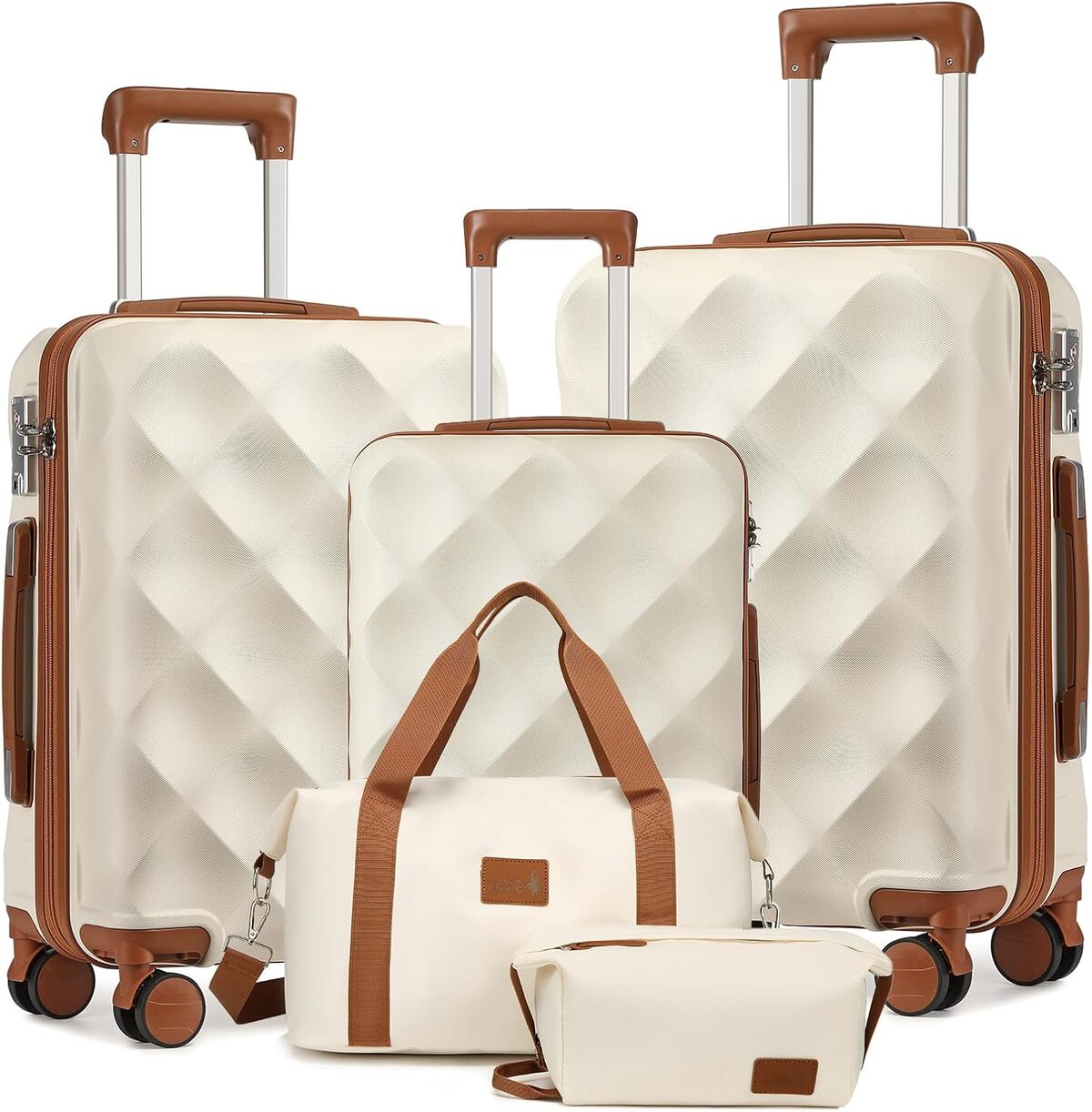 Test : valises rigides Sea Choice avec roues pivotantes et serrure TSA