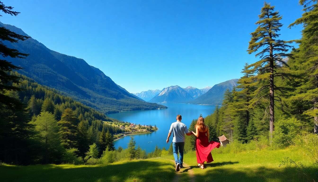 L'europe du nord et ses paysages enchanteurs