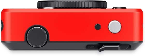 Leica Sofort 2 Appareil photo numérique et instantané avec écran LCD, 2 déclencheurs, 10 effets d'objectif et prise en charge de l'application Leica FOTOS (rouge)