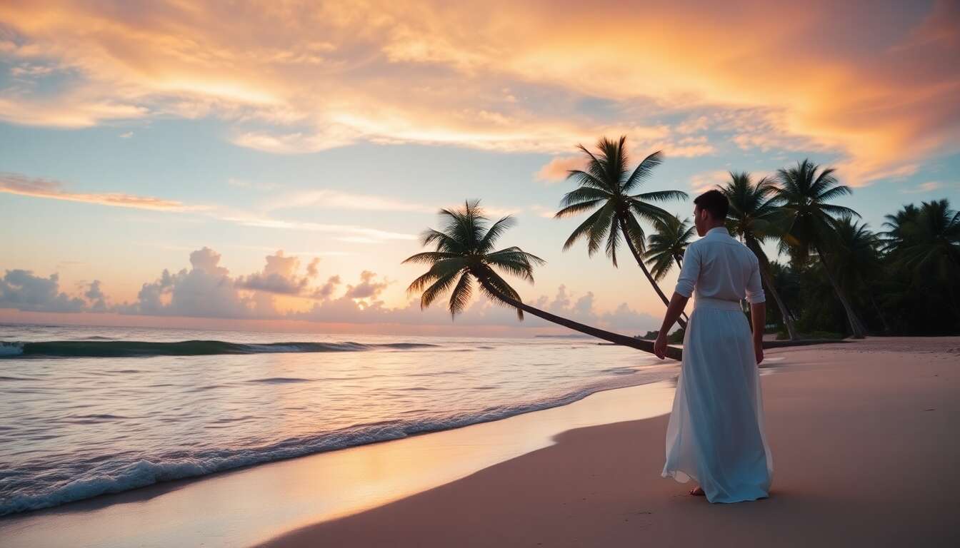 Destinations tropicales pour une &eacute;vasion romantique