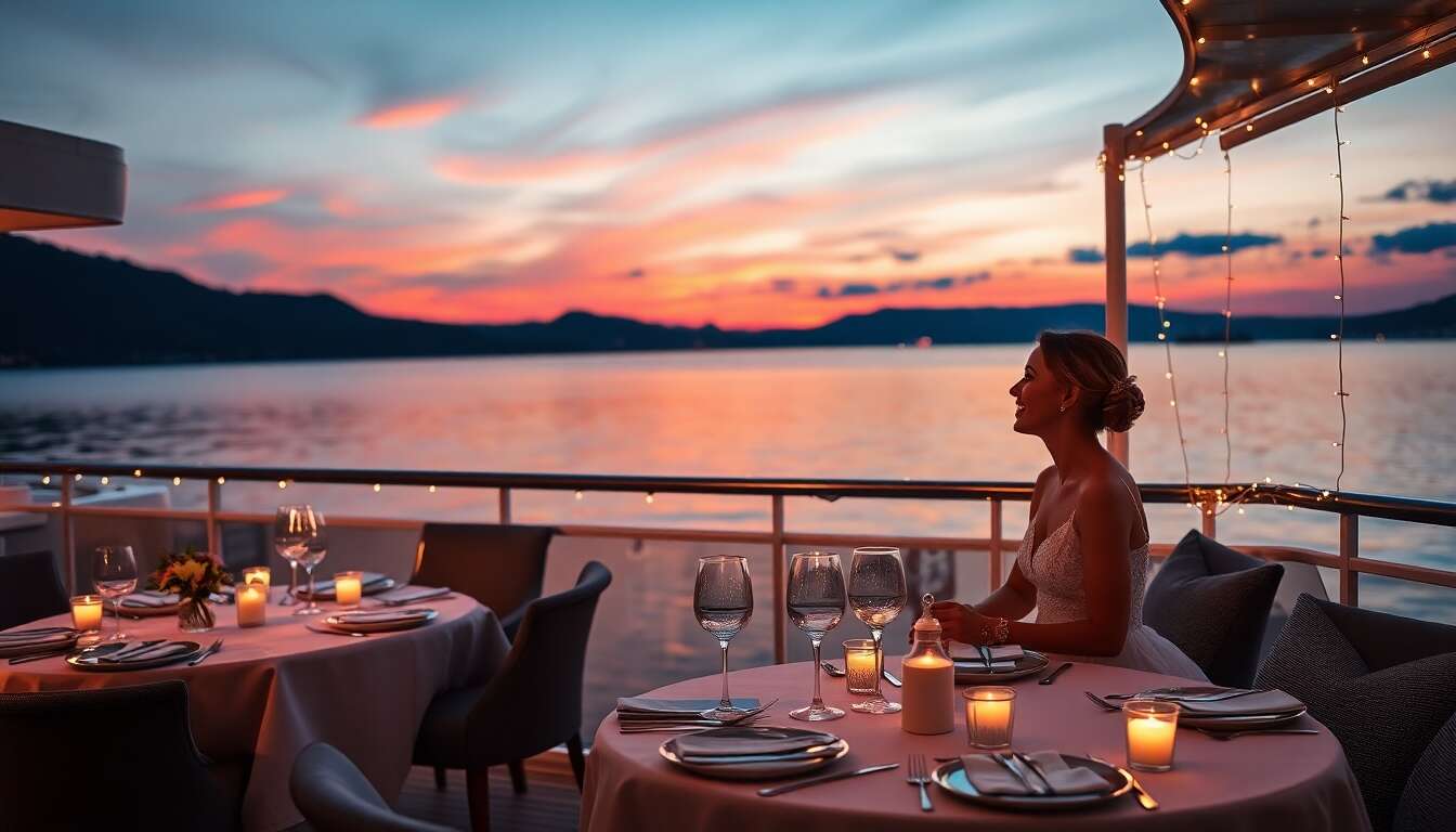 Des exp&eacute;riences uniques &agrave; bord pour les jeunes mari&eacute;s