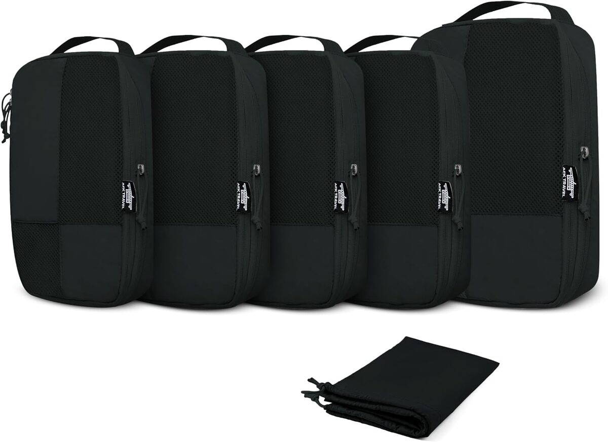 Test : aFK travel cubes de rangement et compression pour voyages