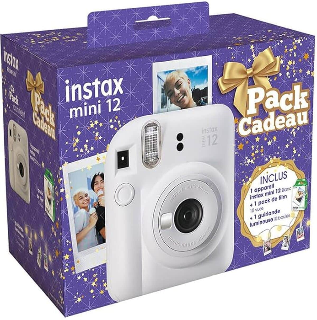Test : appareil photo instantané Fuji Instax Mini 12 blanc