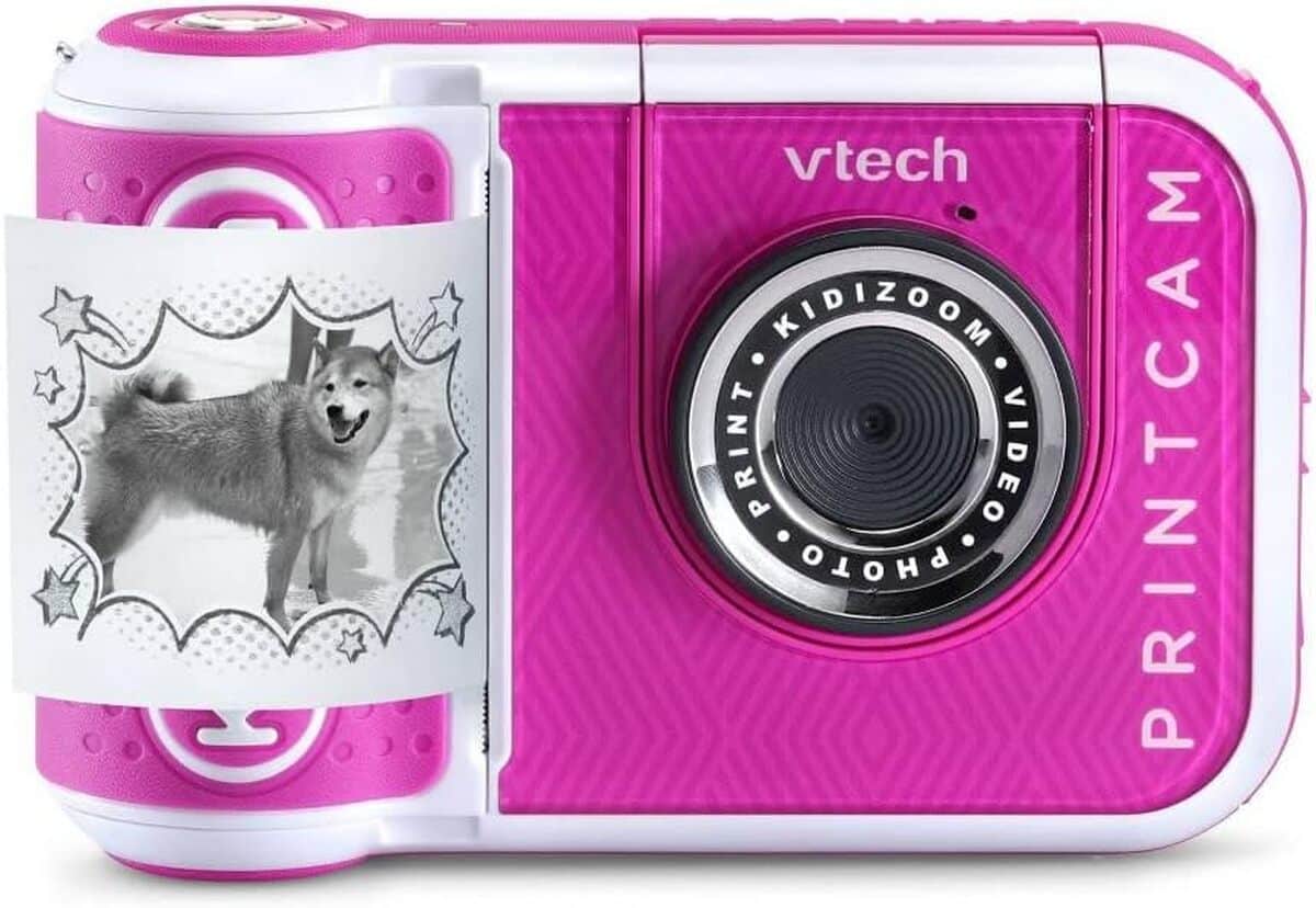 Test : appareil photo VTech KidiZoom PrintCam rose, impressions instantanées