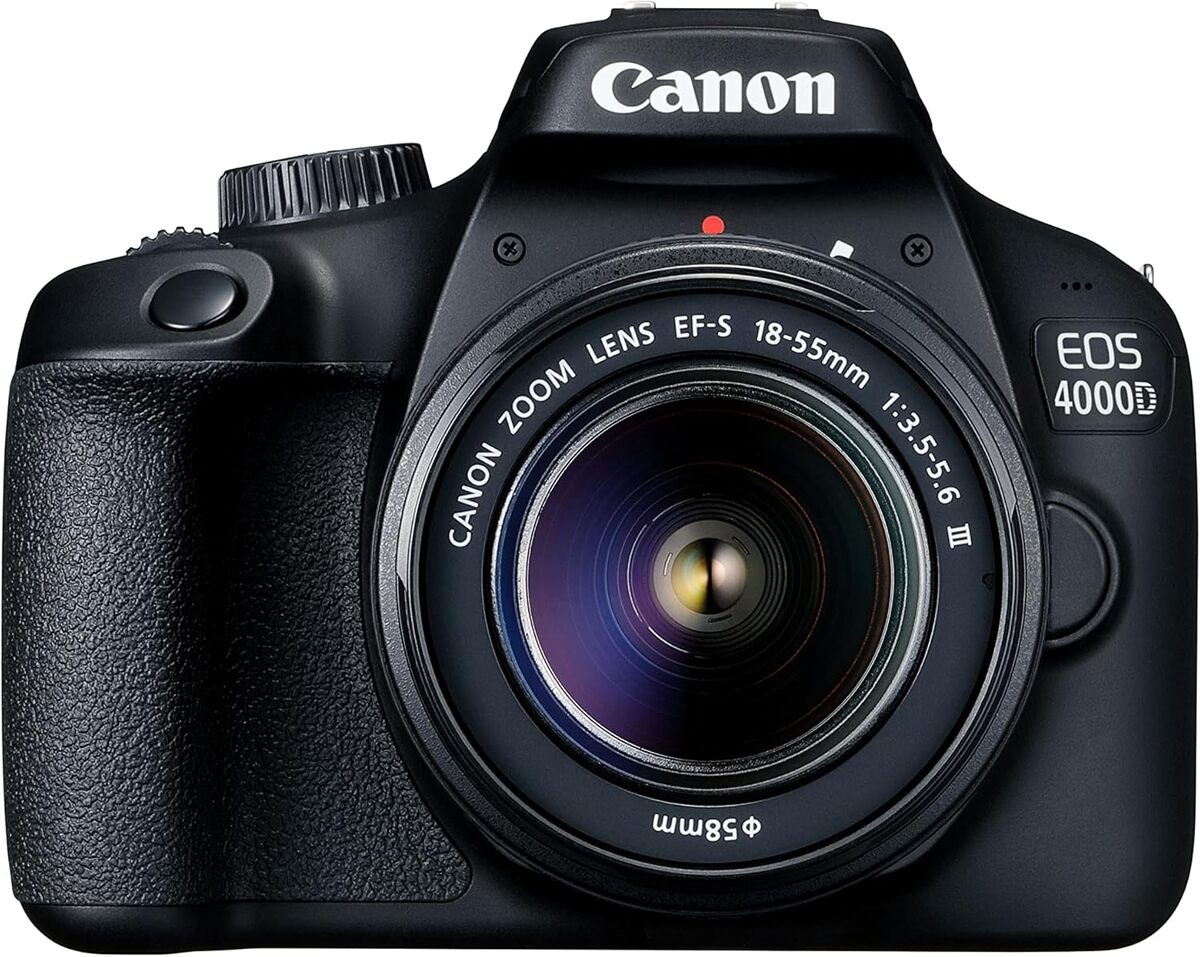 Test du Canon EOS 4000D avec objectif EF-S 18-55 DCIII
