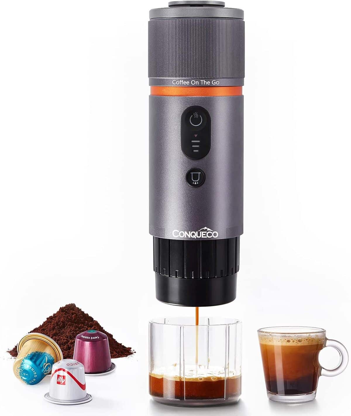 Test : machine à café portable CONQUECO pour expresso nomade