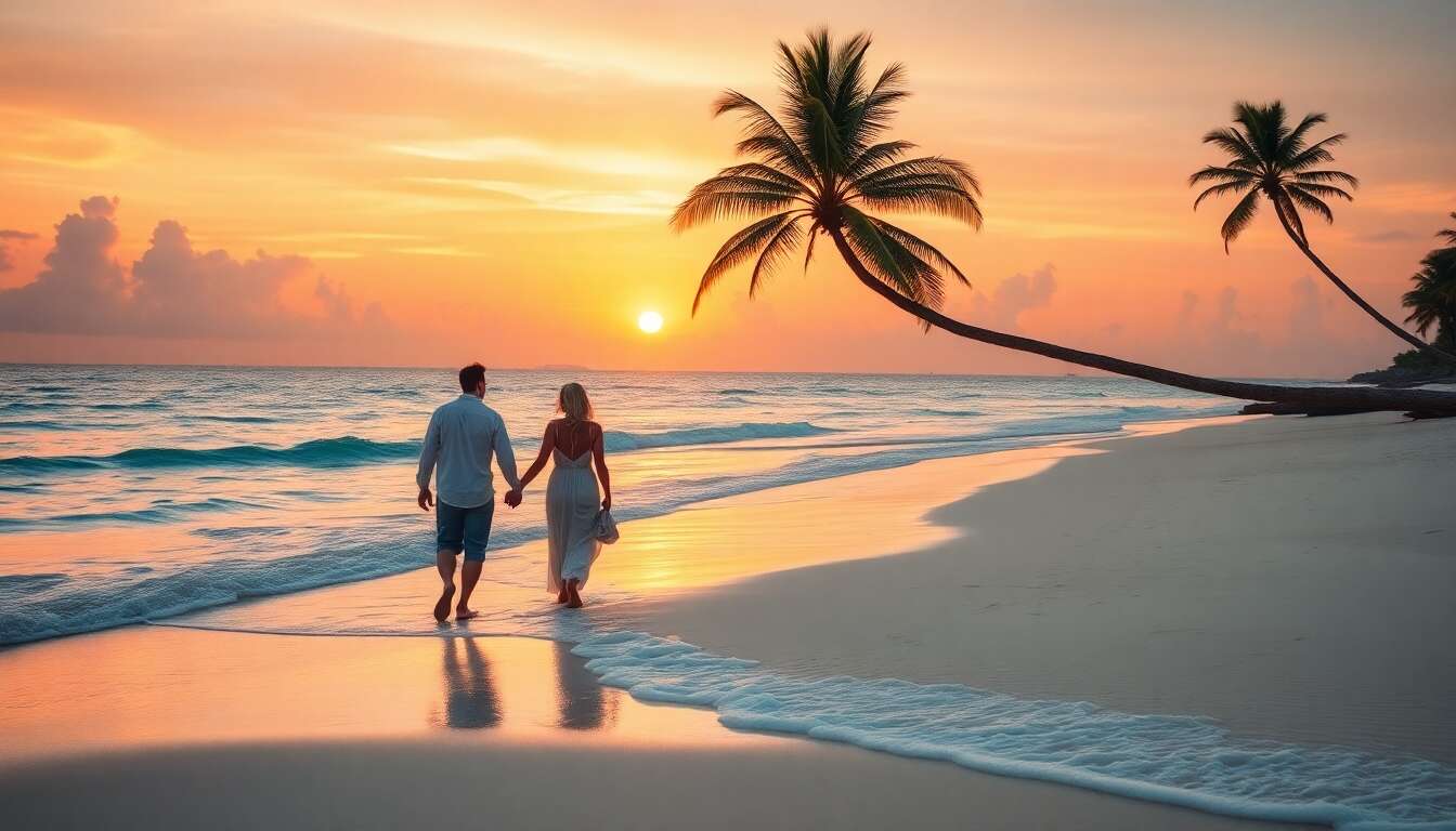 Les plages paradisiaques des cara&iuml;bes