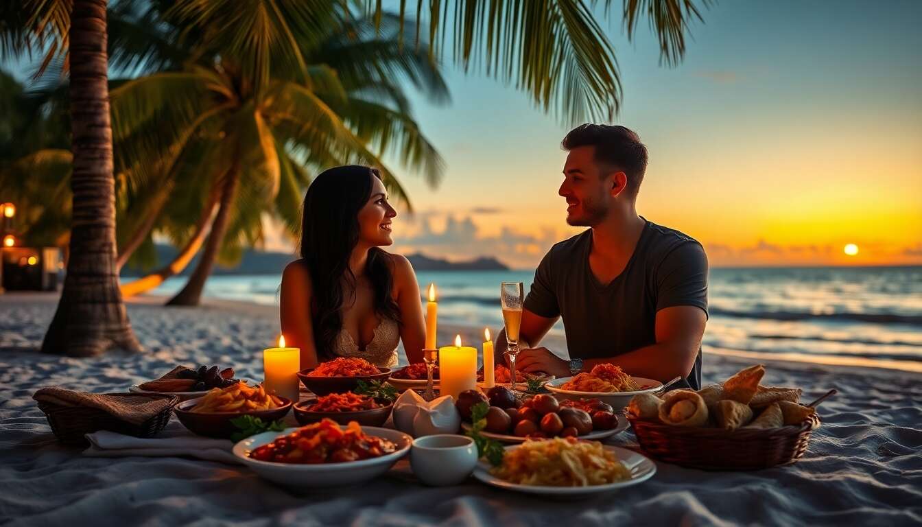 Escapade gastronomique : d&eacute;couvrir les saveurs des cara&iuml;bes