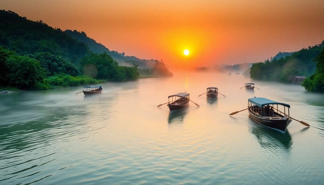Le mékong, un tableau naturel captivant du vietnam Le mékong, un tableau naturel captivant du vietnam