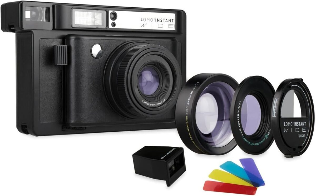 Test du Lomography Lomo'Instant Wide Combo Noir : l'appareil instantané innovant
