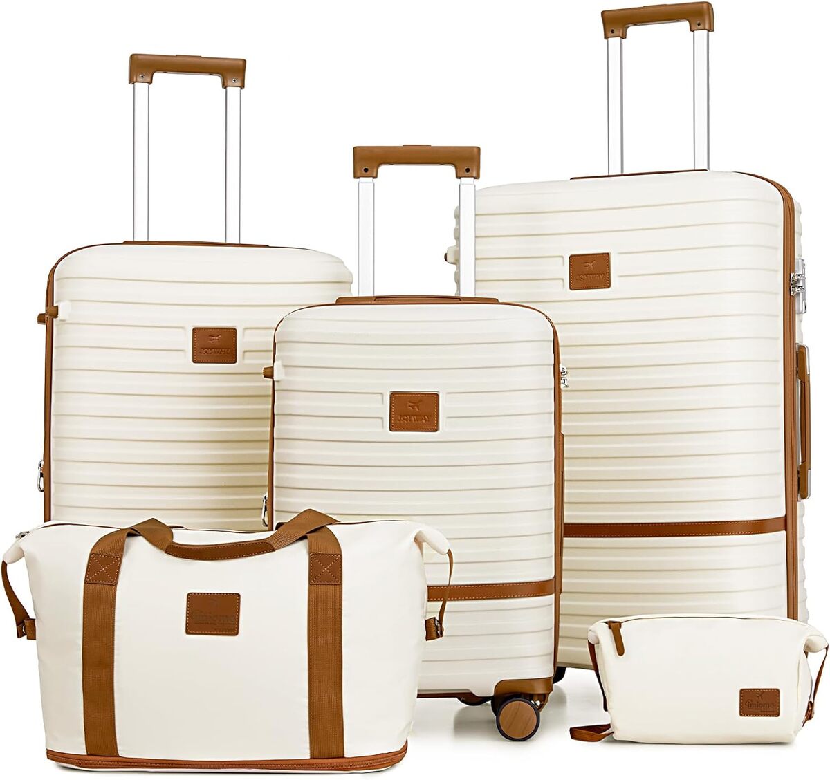 Test : joyway set de valises 5 pièces, roulettes 360° et serrure TSA
