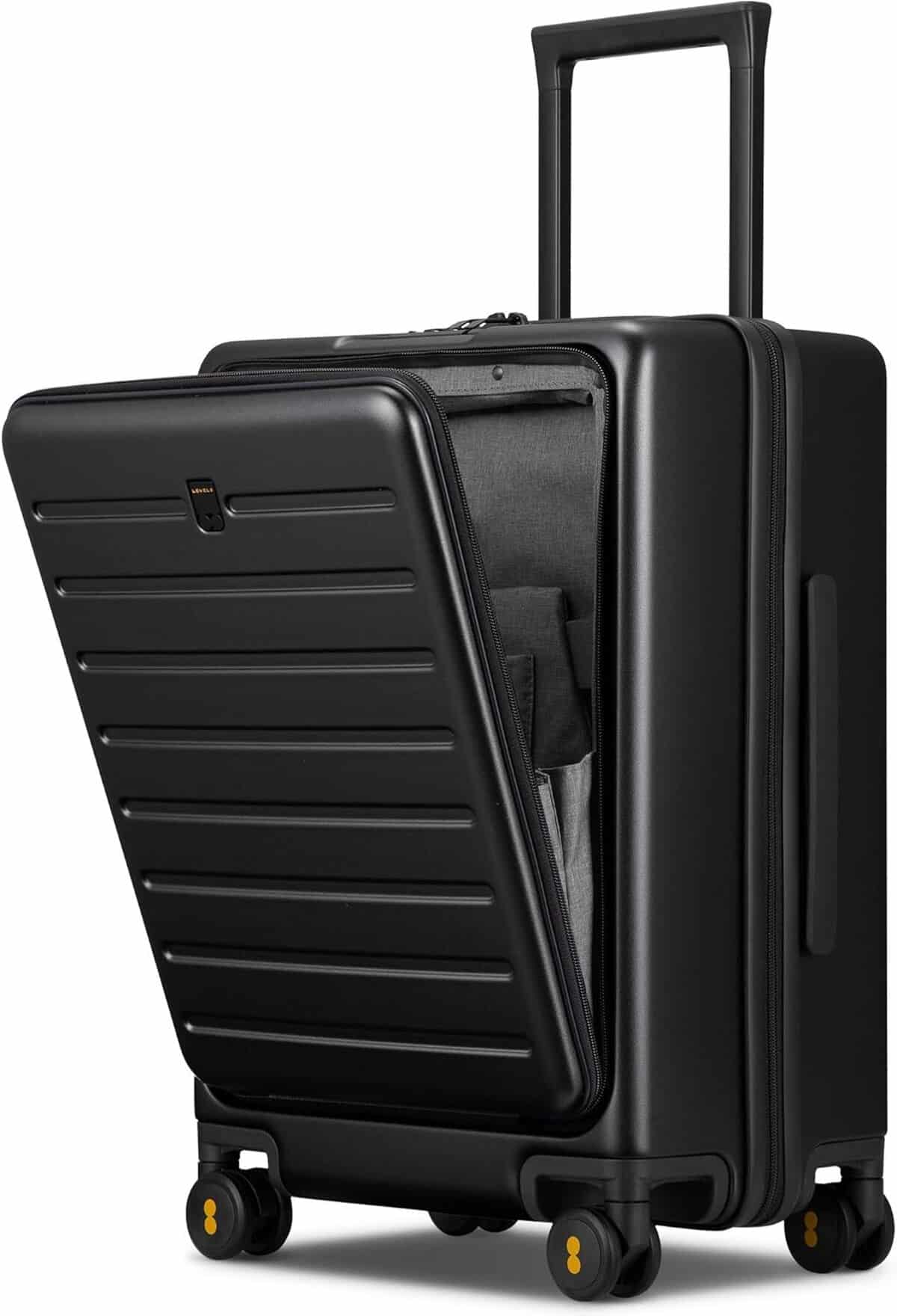 Test : trolley rigide LEVEL8 avec poche avant pour ordinateur portable