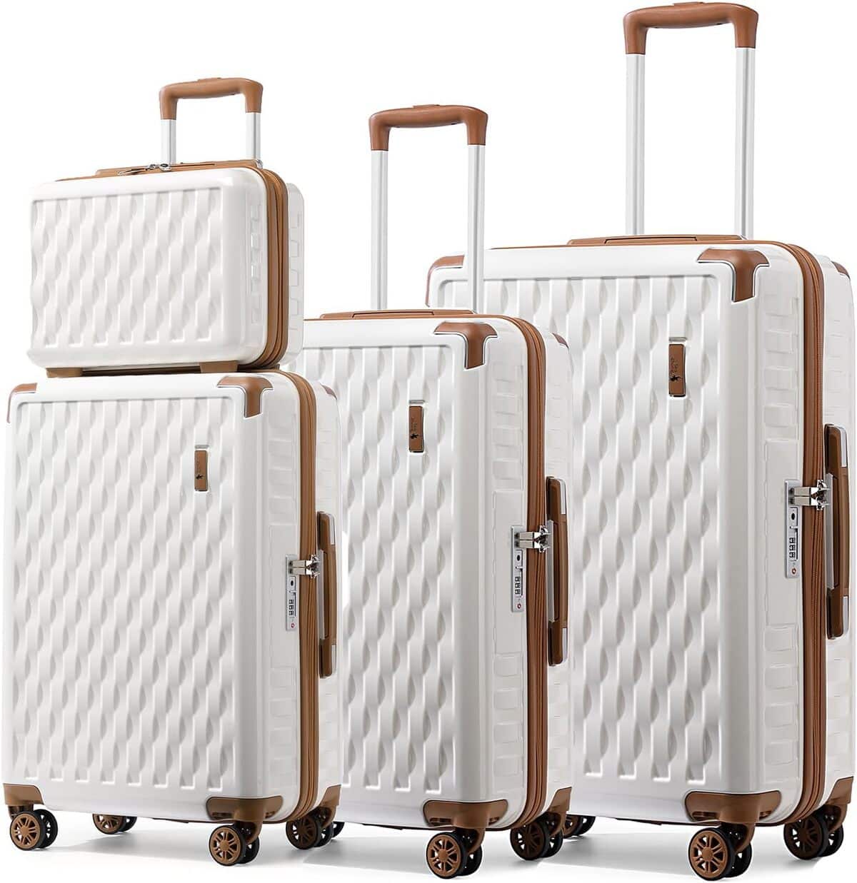 Test : valises rigides Sea choice 4 pièces avec serrure TSA