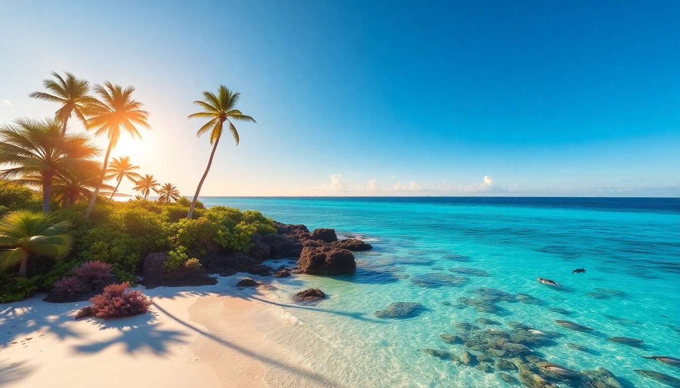 Plongée et aventures marines dans l'océan pacifique Plongée et aventures marines dans l'océan pacifique