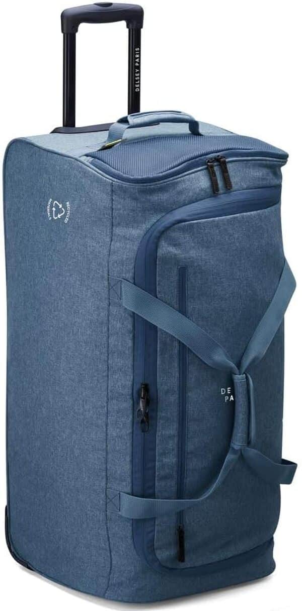 DELSEY PARIS - MAUBERT 2.0 - Sac de Voyage Souple - 37x77x38 cm - 94 litres - XL - Bleu