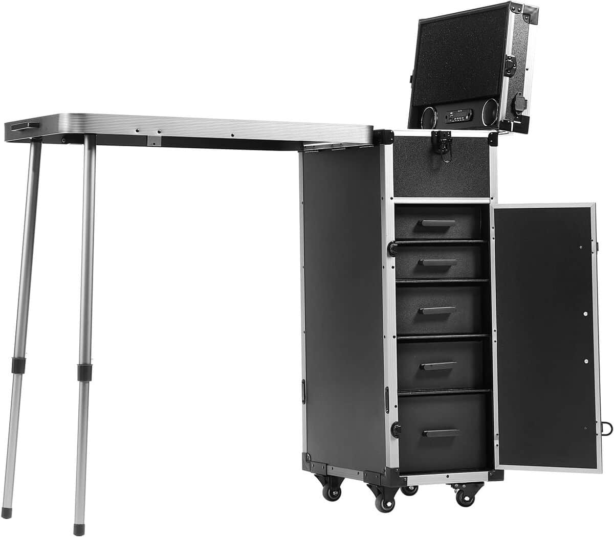 Test de la mallette de maquillage professionnelle VEVOR : l'alliée des voyages