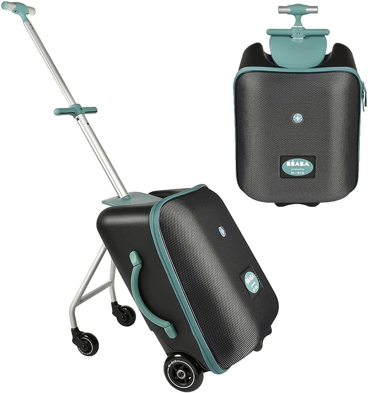 Test de la valise cabine évolutive Béaba Eazy Bleu : pratique et maniable pour les enfants