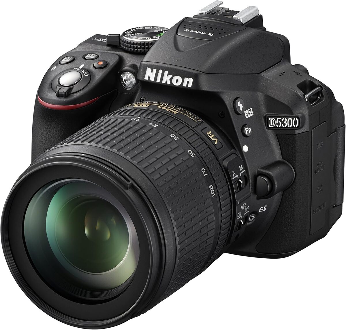 Test du Nikon 5300 : l'appareil photo compact 24, 2 Mpix Wi-Fi noir