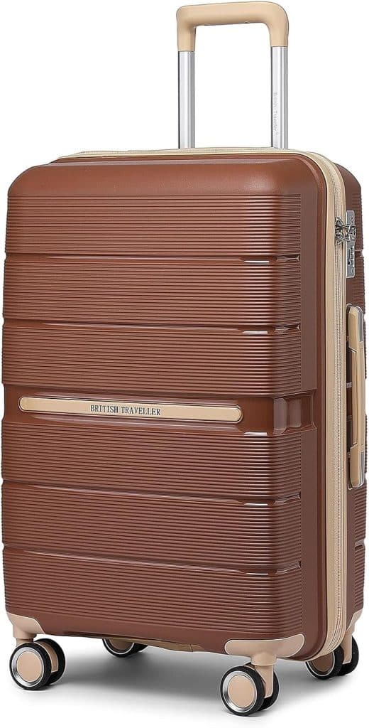 Test du set de valises rigides British Traveller 4 roulettes