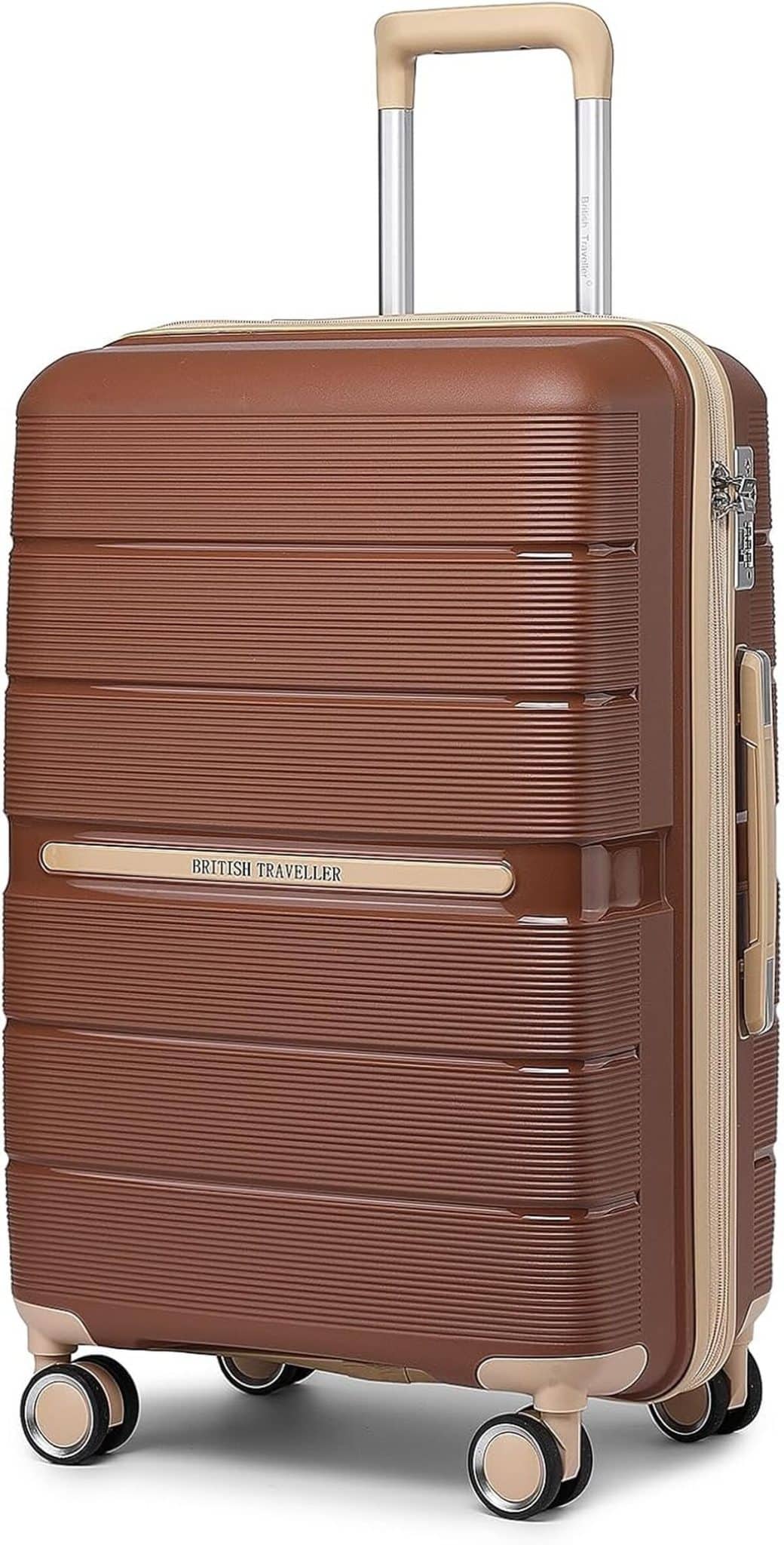 Test du set de valises rigides British Traveller 4 roulettes