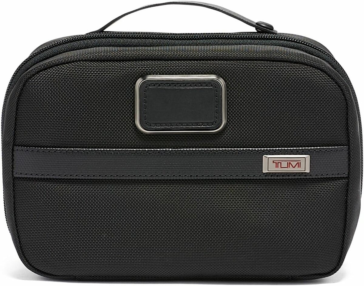 Test du split travel kit Alpha Ballistic de Tumi en noir