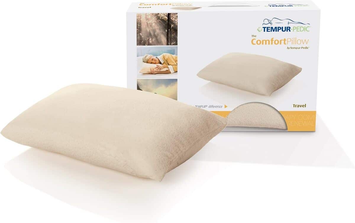 Test : oreiller de voyage Tempur-Pedic confortable, beige