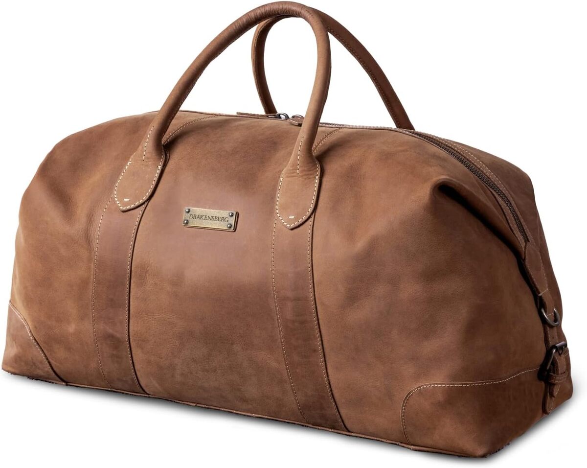 Test : sac de voyage cuir Drakensberg David 60L