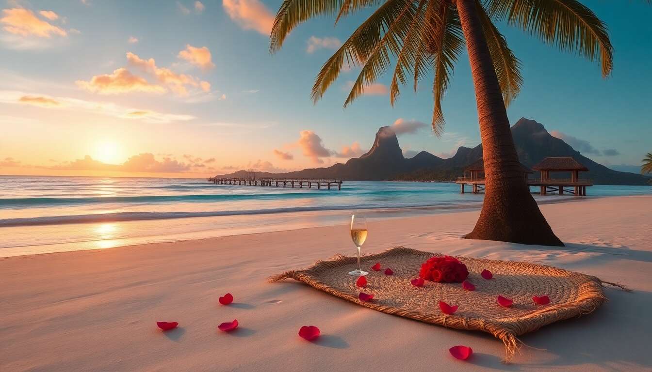 Bora bora : l'&icirc;le des amoureux