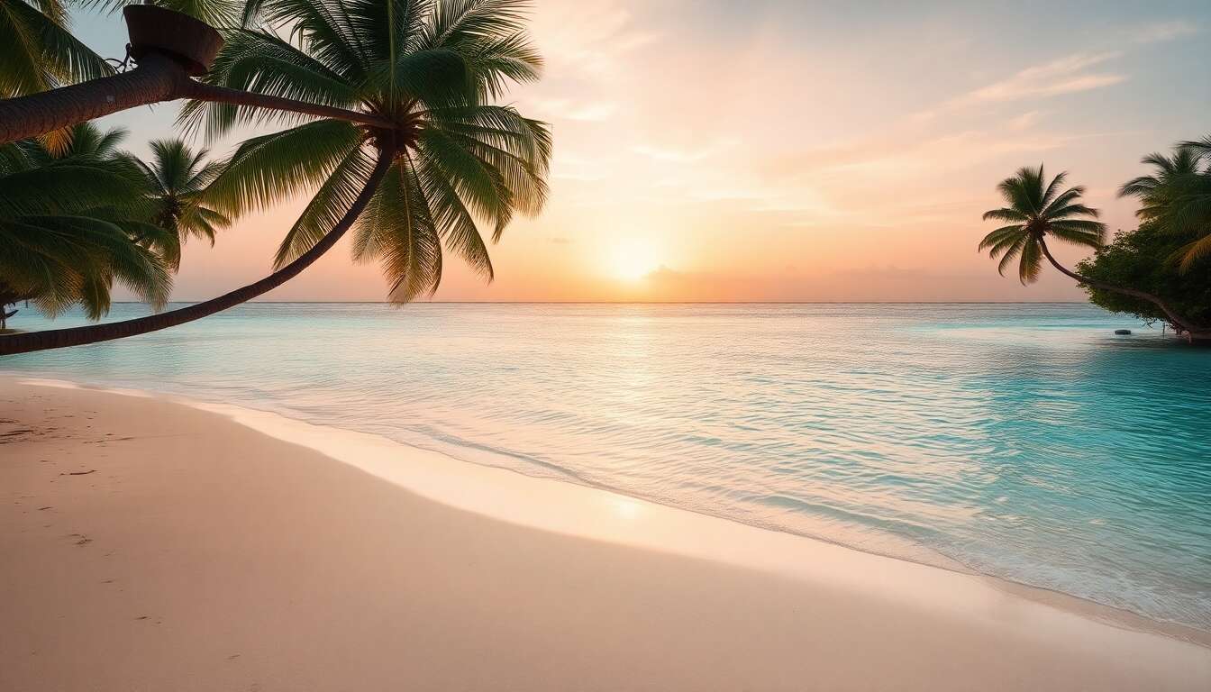 Plages secr&egrave;tes des maldives