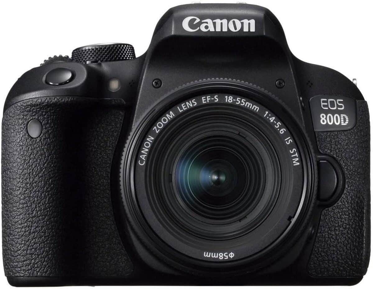 Test : canon EOS 800D + EF-S 18-55 mm noir