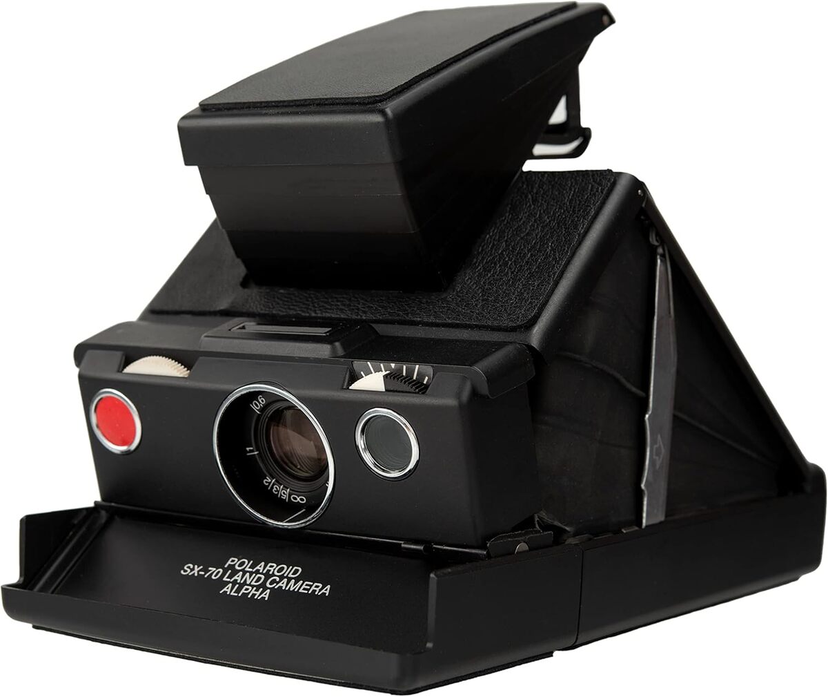 Test de l'appareil photo Polaroid SX-70 noir refurbished
