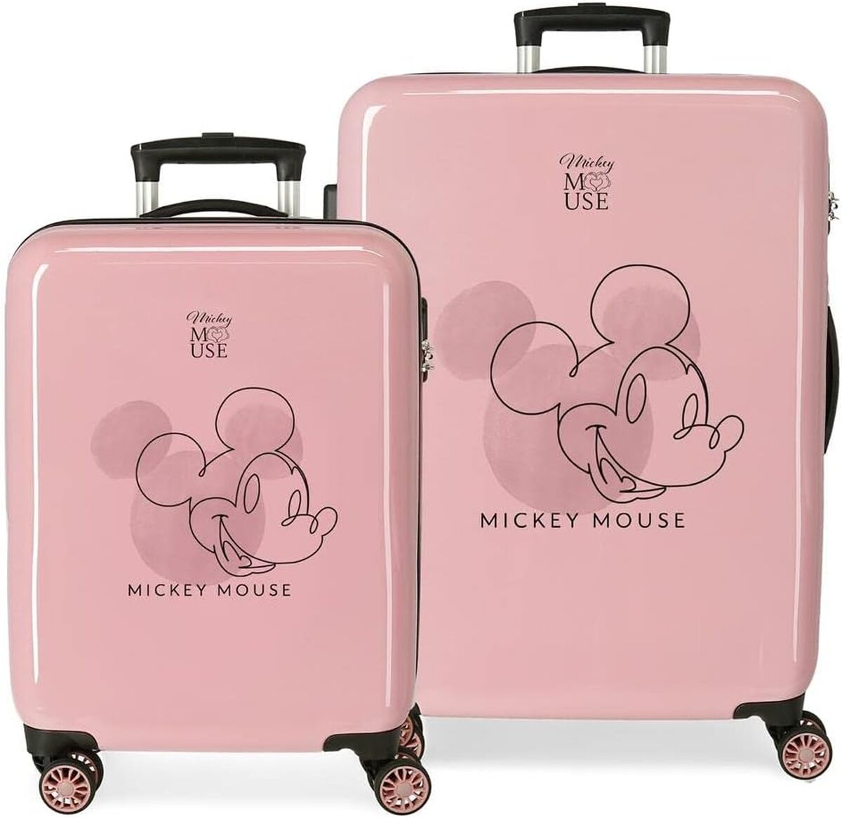 Test des valises Disney Mickey Outline : solides et élégantes