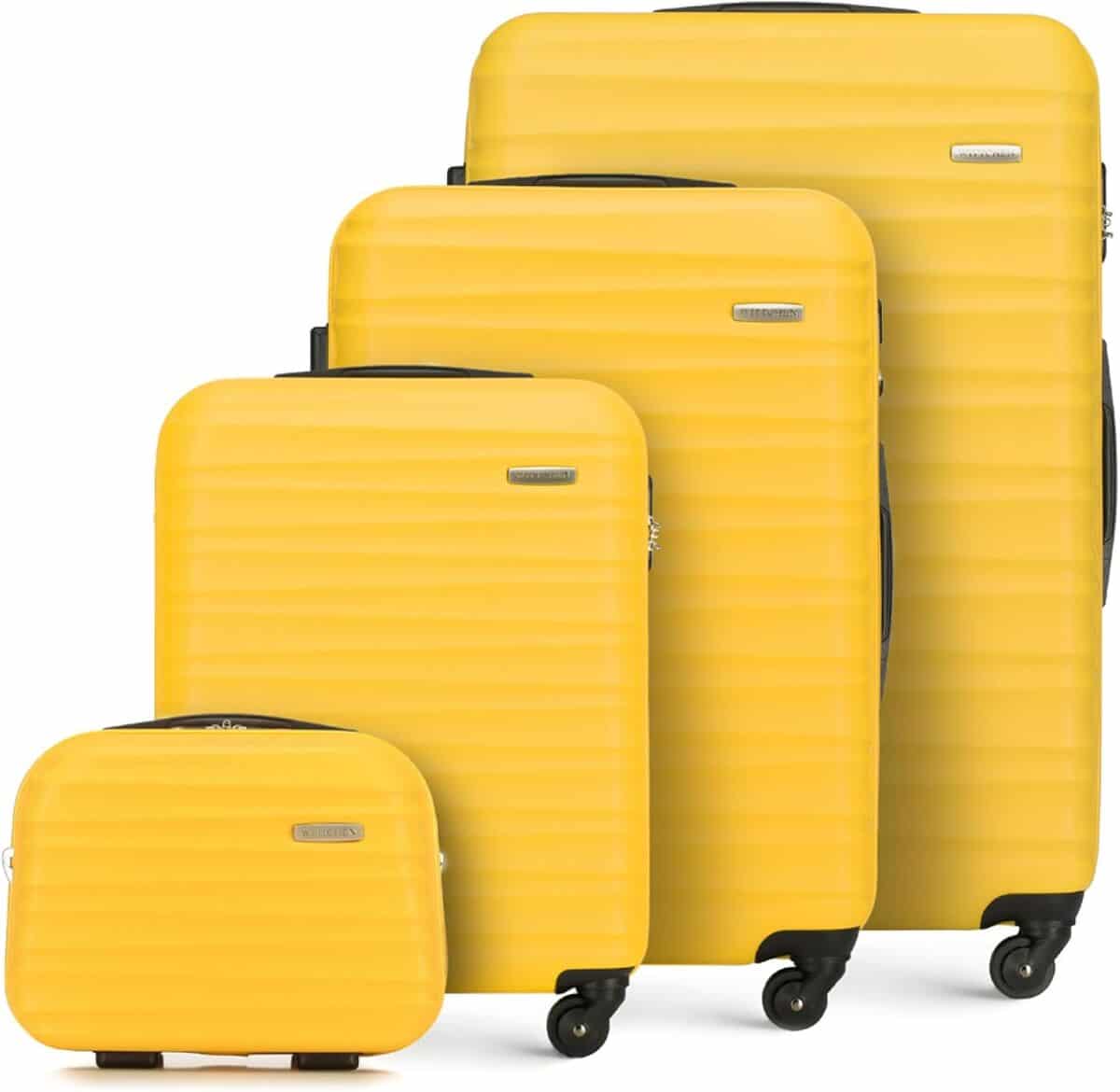 Test du set de valises Wittchen Groove Line jaune