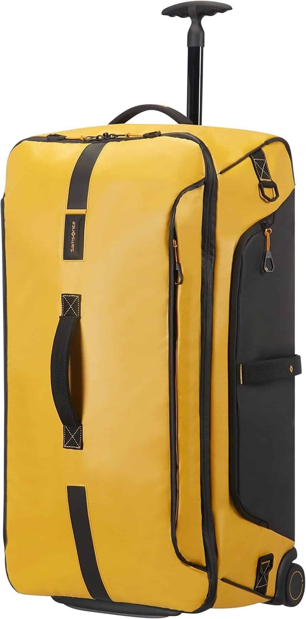 Test : samsonite Paradiver Light, le sac de voyage 121, 5 L jaune