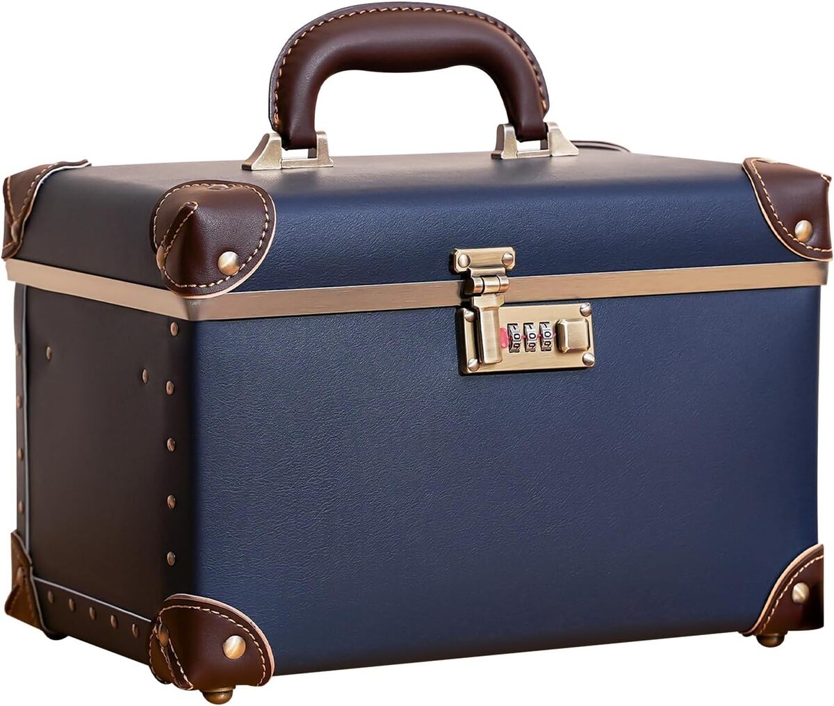 Test du vanity case rigide urecity bleu : pratique et stylé pour vos voyages