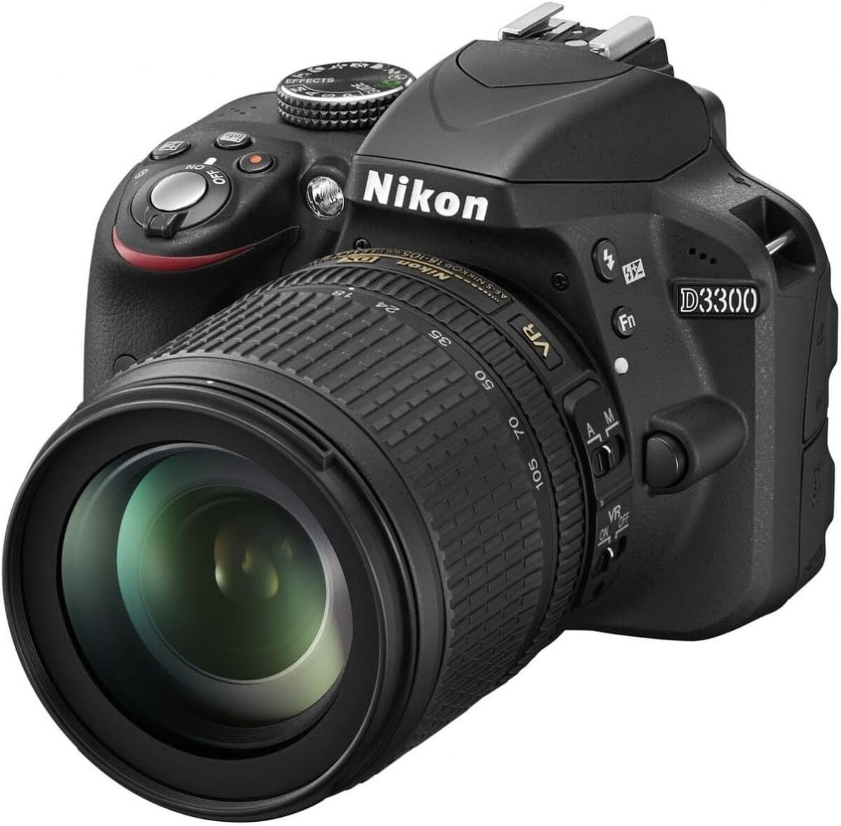 Test : nikon D3300 reflex 24, 2 Mpix avec objectif 18-105 mm VR noir
