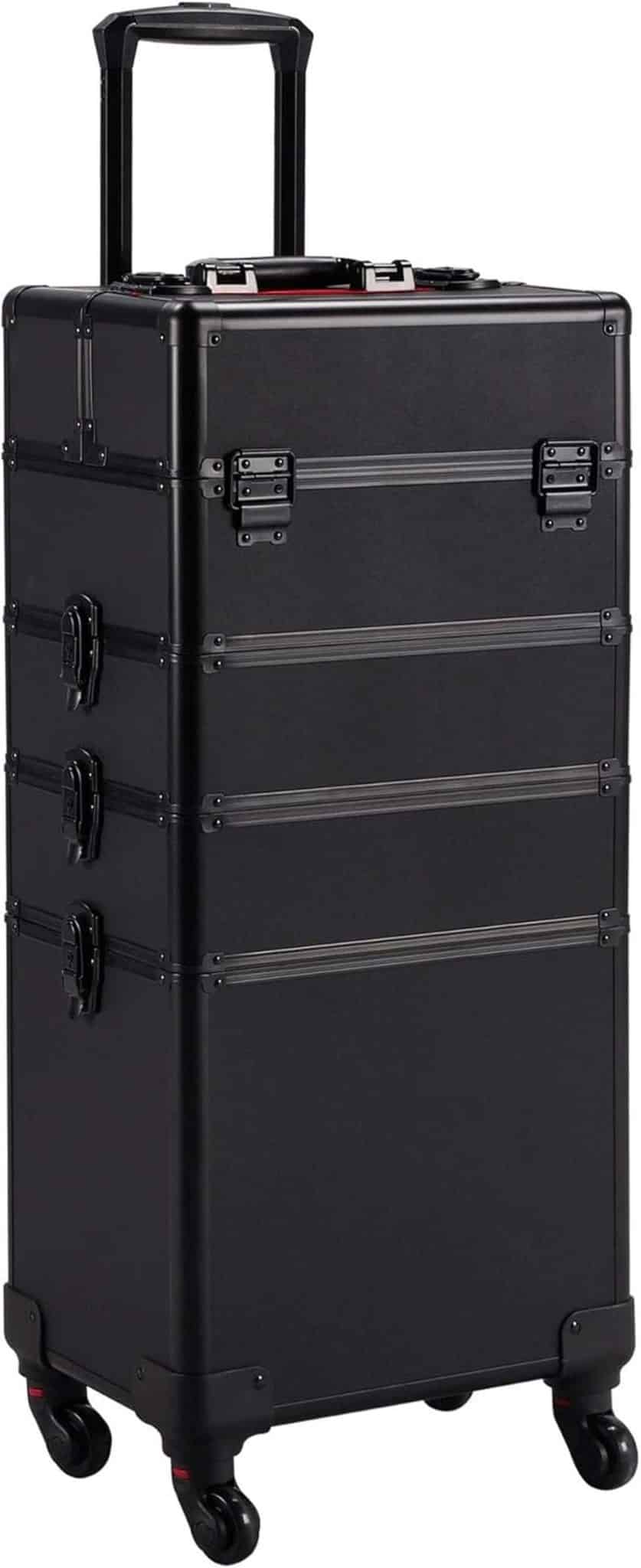 Test : valise de maquillage à roulettes 4 en 1 Yaheetech