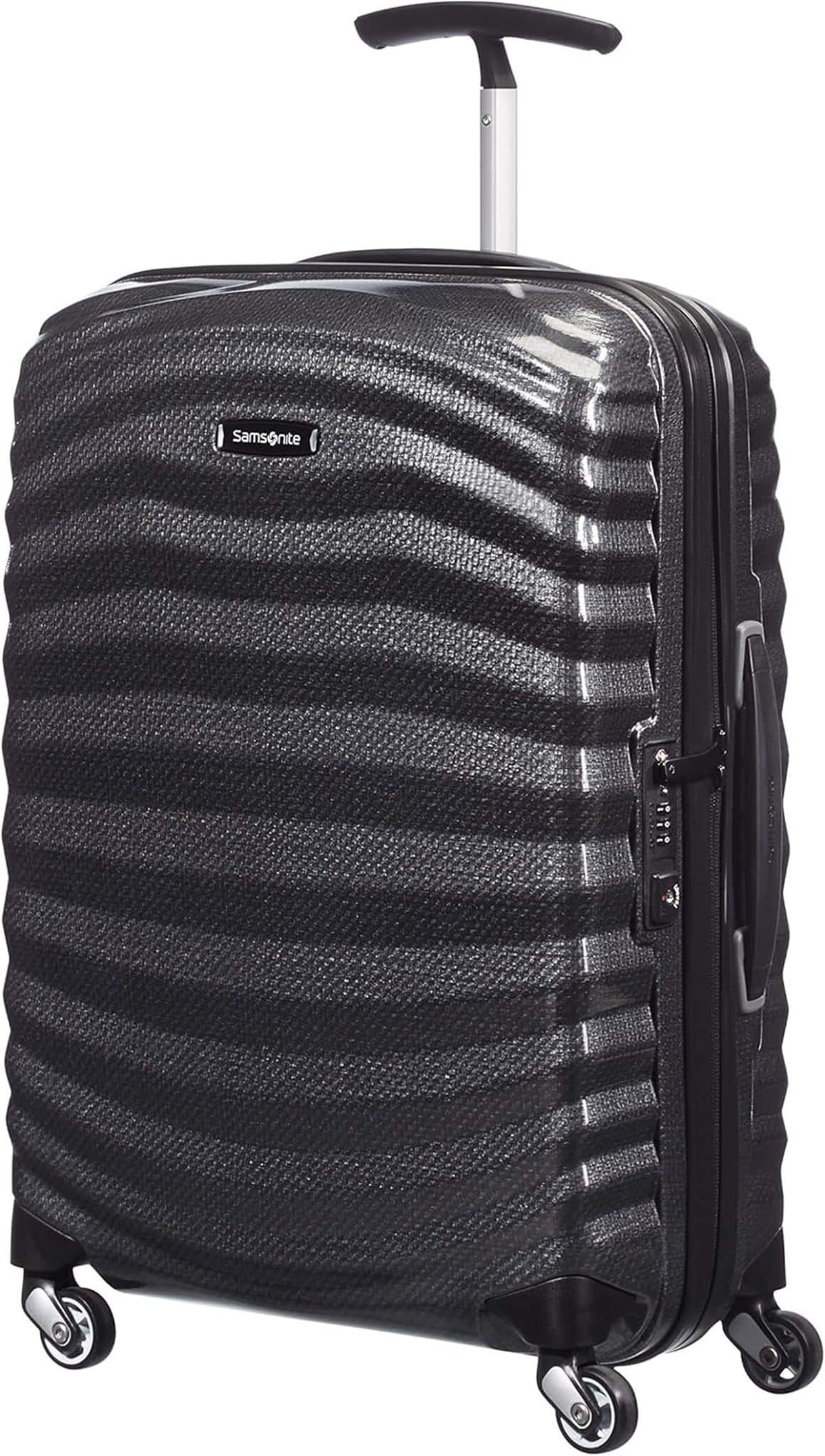Test : valise Samsonite Lite-Hock Spinner S 55 cm, 36 L en noir