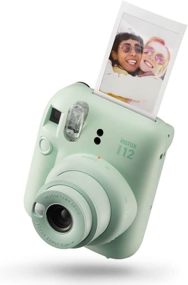Fujifilm Instax Mini 12 Appareil Photo instantané avec Pack de 40 pellicules Vert Menthe