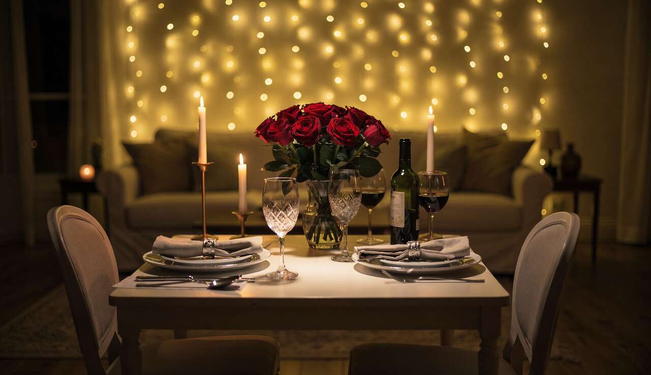 Une soir&eacute;e romantique pour cl&ocirc;turer la journ&eacute;e