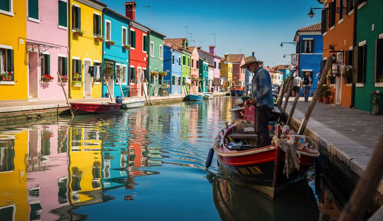Explorer les &icirc;les : murano et burano au programme du deuxi&egrave;me jour