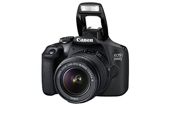 Découvrez le Canon EOS 2000D, un appareil photo reflex alliant praticité et performance pour sublimer vos portraits et paysages. Effet garanti pour les passionnés de photographie !