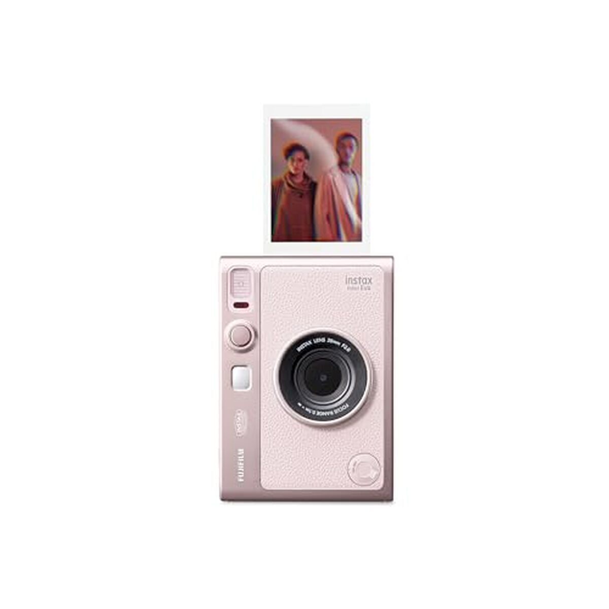 Test de l'instax Mini Evo : appareil photo et imprimante hybride 2-en-1 rose