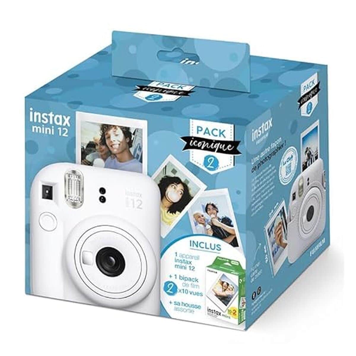Test du fujifilm instax mini 12 blanc : l'icône de l'instantané