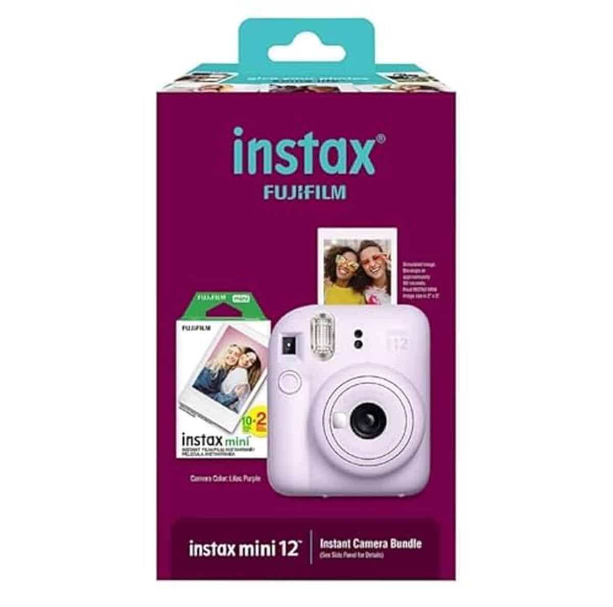 Test : fujifilm Instax Mini 12 avec film en bonus - lilas