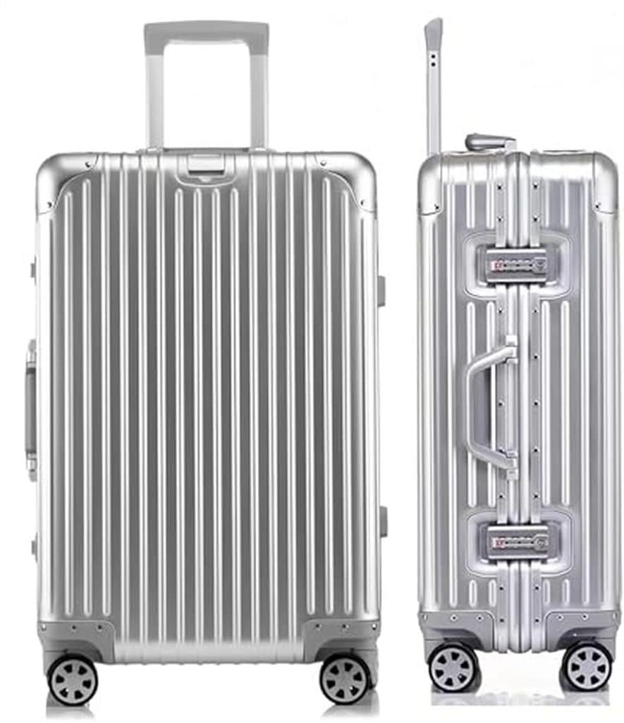 Test : valise Aoliwei XL 100L argent 4 roues