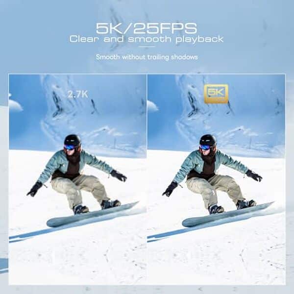 Découvrez notre test complet du nouvel appareil photo numérique 5K et 64MP, conçu pour les vloggeurs et les YouTubeurs en quête de qualité exceptionnelle.